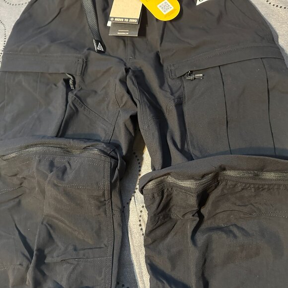NIKE ACG SMITH SUMMIT ZIP. OFF CARGO PANTS CONVERT IN SHORTS SIZE 2XL S MEN $195 - Picture 8 of 11